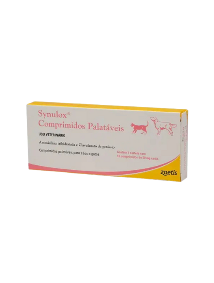 farmacia-veterinaria-24h-fortaleza-remedio-vet-care-synulox-zoetis-50mg-10-comprimidos